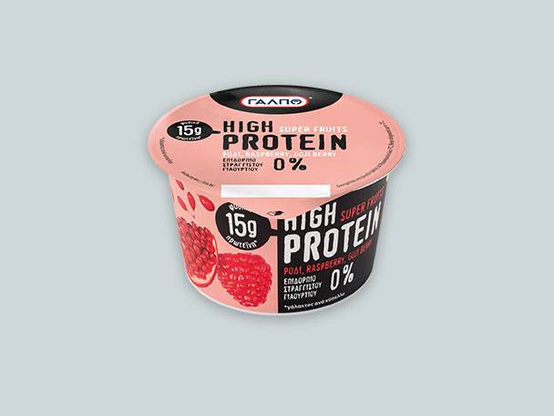 High Protein Yogurt Dessert Super Fruits