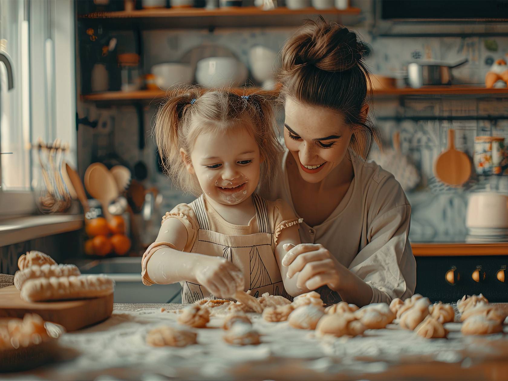 Ideas for cooking and playing in the kitchen!